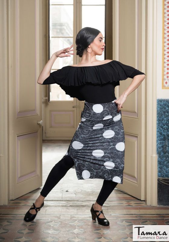Falda flamenco Bengala Estampada - Punto elástico