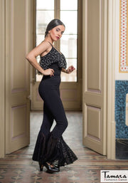 Falda flamenco Pantalon Anna - Punto elástico