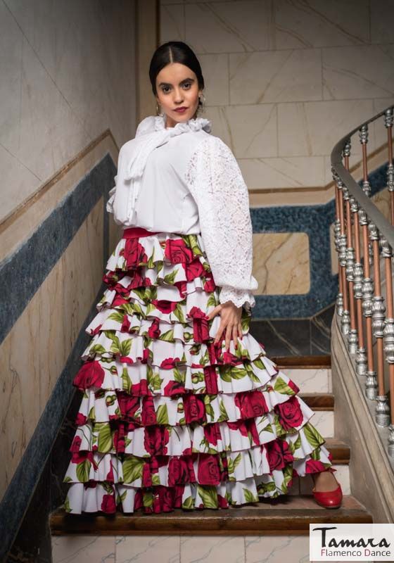 Camisa flamenca Lomana - Punto elástico