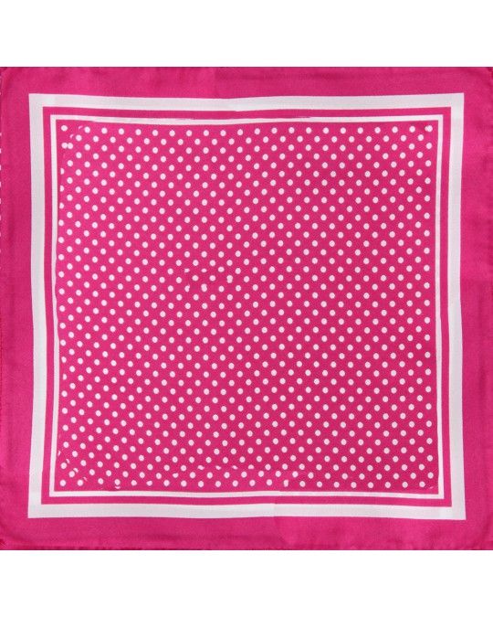 Fajin Infantil - Lunares Fuxia lunares blancos