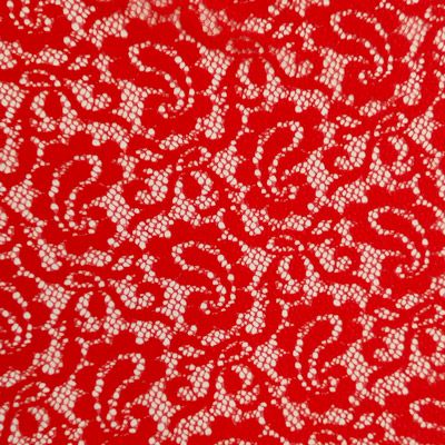 Camisa blusa flamenca encaje TAMARA Rojo