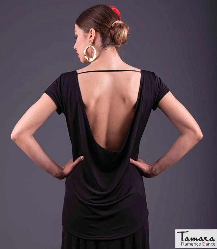 Camiseta flamenca Olé - Plata