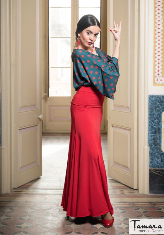 Falda flamenco Casilda - Punto elástico