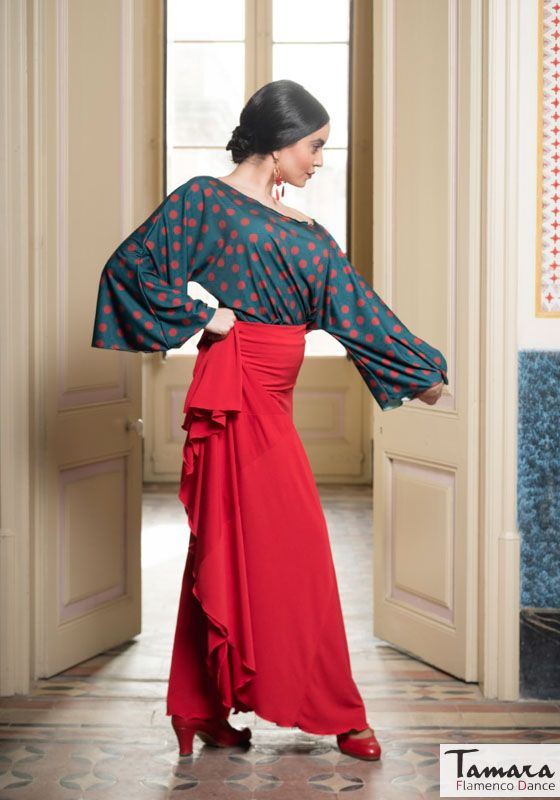 Falda flamenco Casilda - Punto elástico