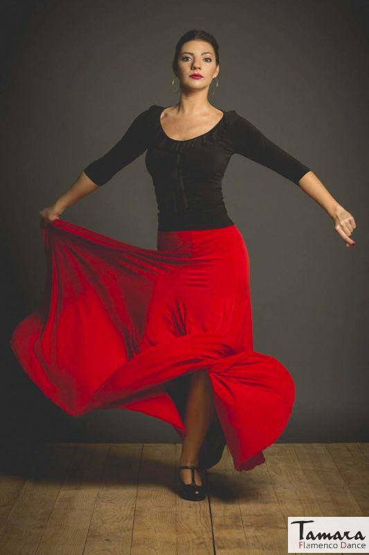 Falda flamenco Calesi Niña - Punto elástico