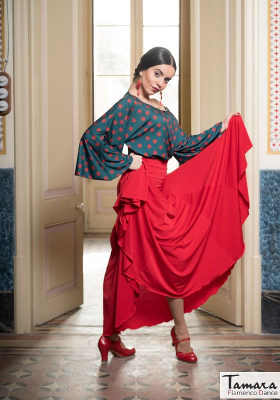 Falda flamenco Casilda Niña - Punto elástico