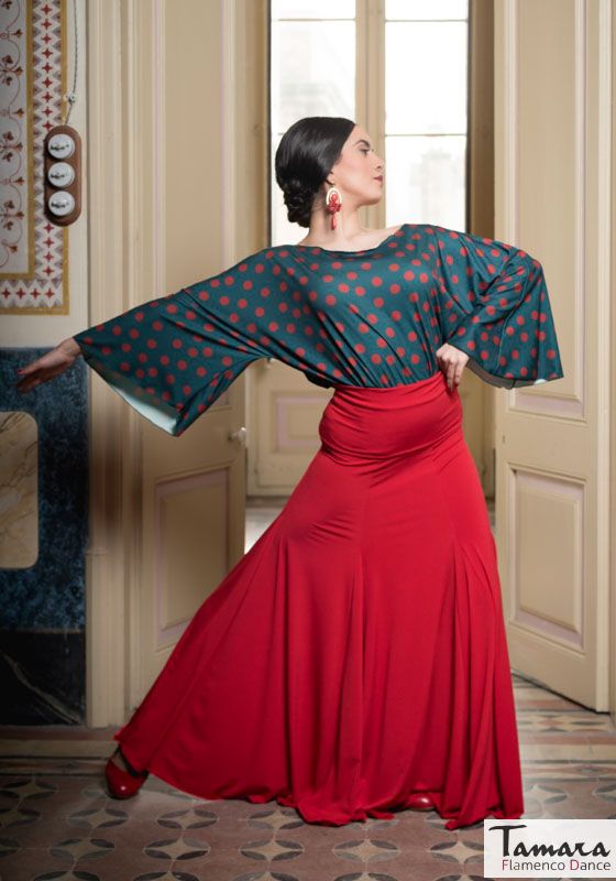 Falda flamenco Casilda Niña - Punto elástico