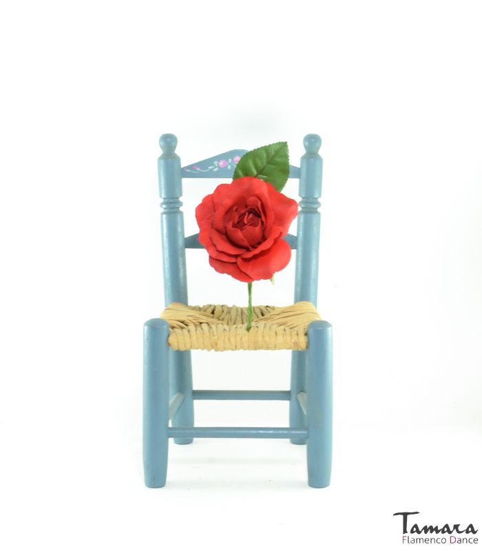 Flor flamenca Bombon - 8 cm Rosa Bebe