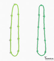 Collar flamenco Bolas Macarena Negro