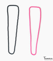 Collar flamenco Bolas Rocio Negro