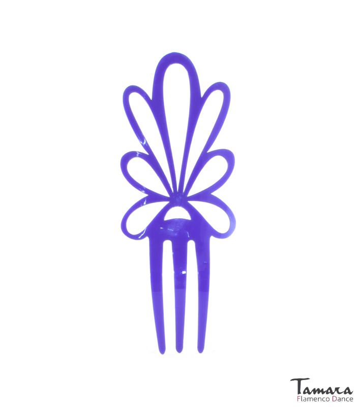 Peina flamenco Cala - Acetato 21 cm Morado