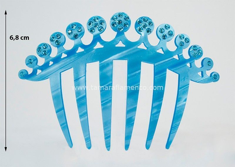 Peinecillo Madroño - Nácar Piedras 6.8 cm