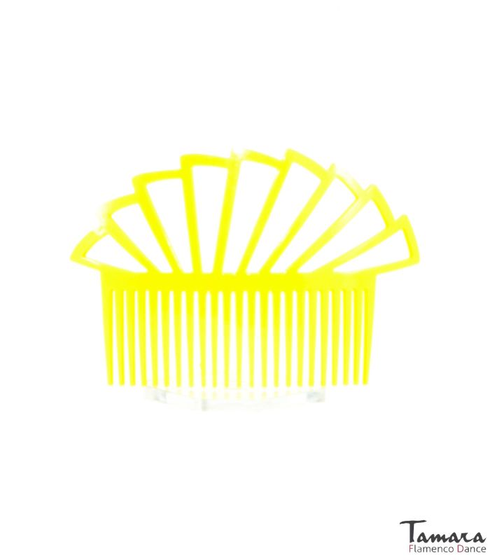 Peinecillo Arrayan - Acetato 6.5 cm Amarillo