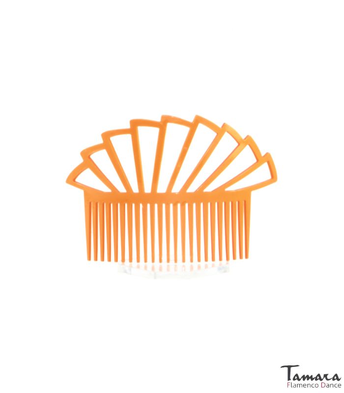 Peinecillo Arrayan - Acetato 6.5 cm Naranja