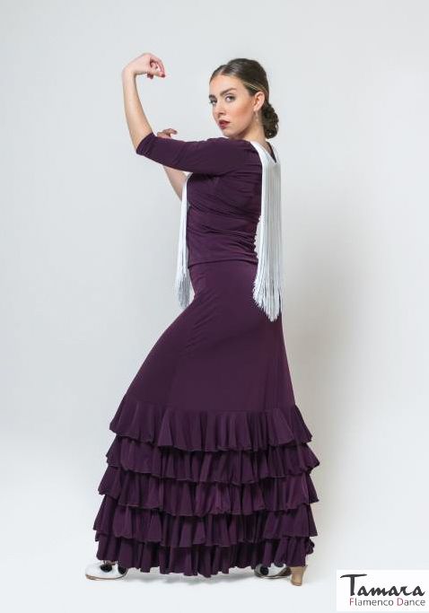 Falda flamenco Zagala - Punto elástico
