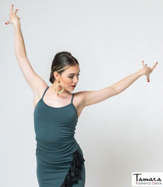 Camiseta Vogorno - Punto elástico Negro