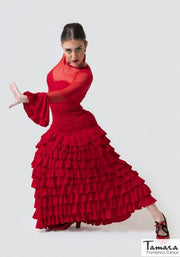 Vestido Balada - Punto elástico Negro