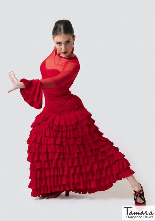 Vestido Balada - Punto elástico Negro