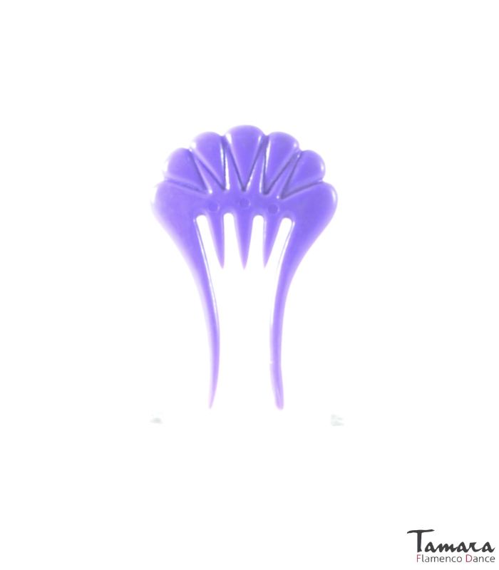 Peinecillo flamenco Tunera - Plástico 6.5 cm Negro