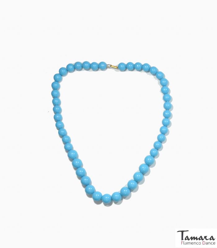 Collar flamenca Infantil (5 a 10 años aprox) Turquesa