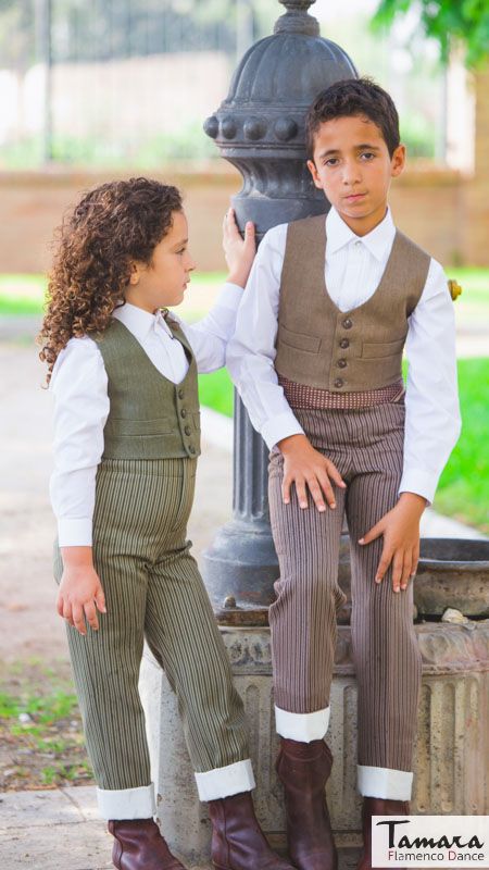 Pantalon Rayas campera - Con Vuelta Infantil