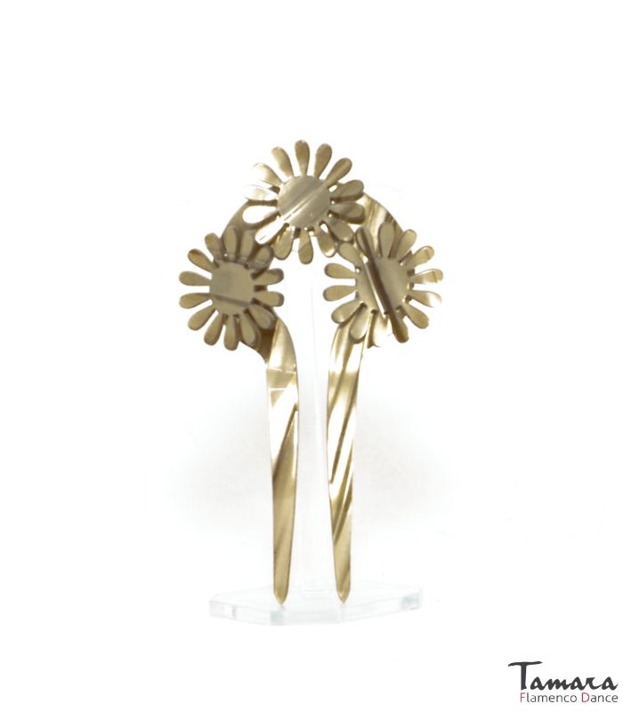 Peinecillo Margaritas Altas - Nácar 10.5 cm