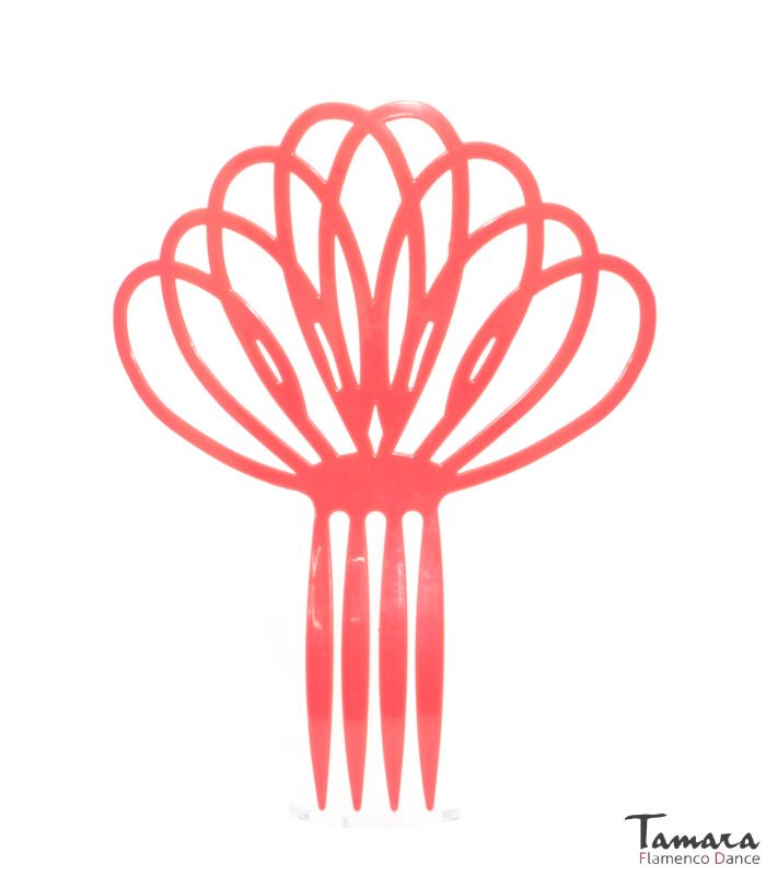 Peineta flamenca Loto - Plástico 20 cm Añil (Indigo)