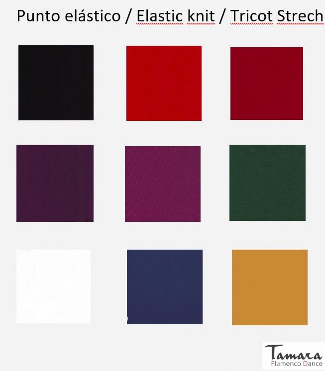 Falda flamenco Casilda - Punto elástico