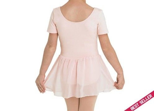 Vestido Algodon ballet danza CL5342 Tiffany - BLOCH Rosa Bebe 8-10