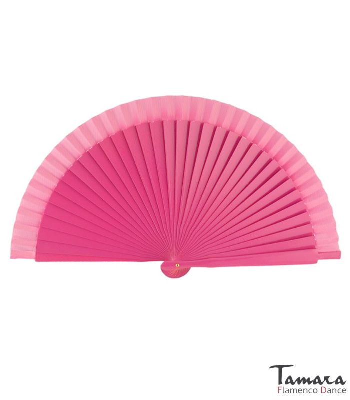 Abanico flamenco pequeño (19 cm) Fuxia