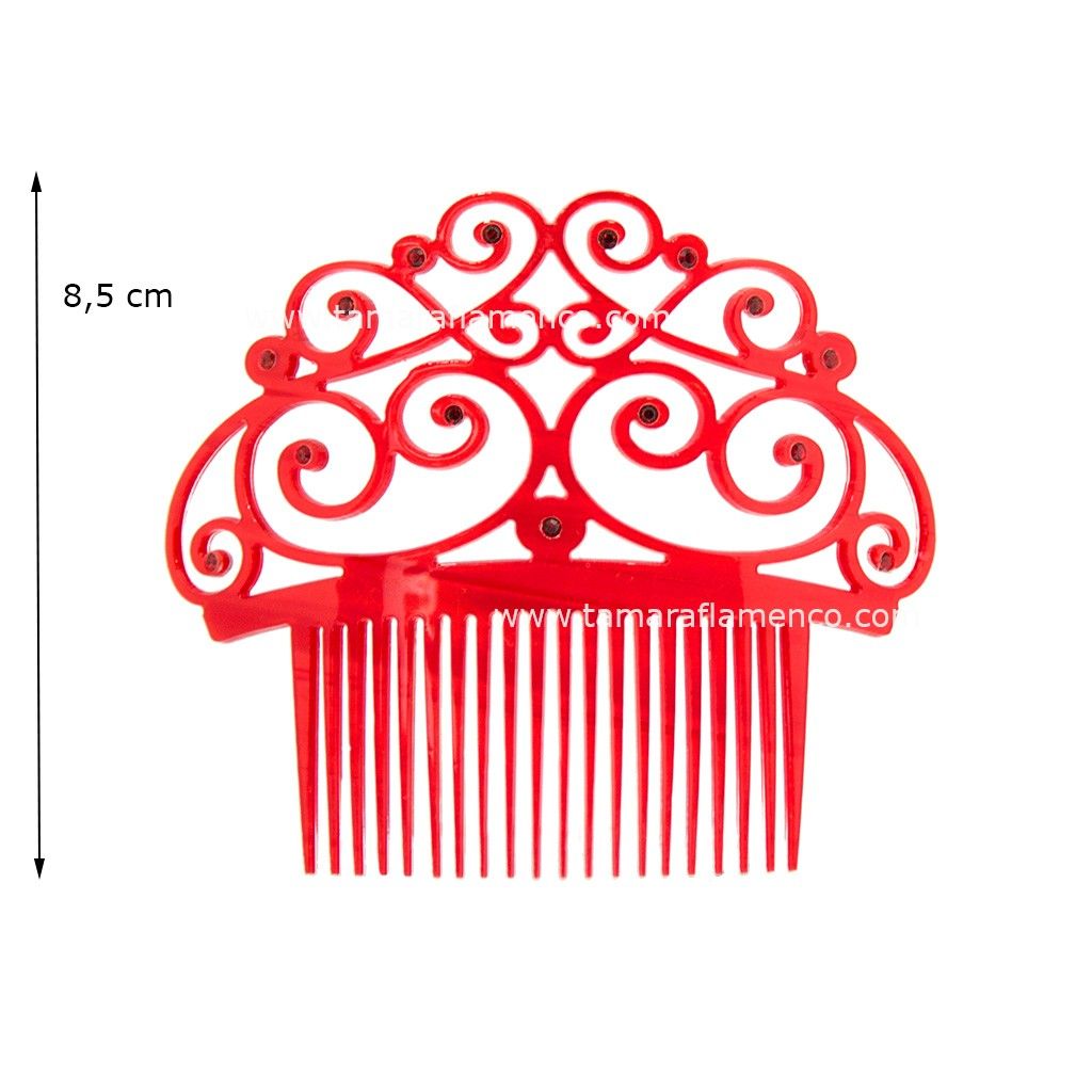 Peinecillo Sabina - Nácar con piedras Nacar Clasico