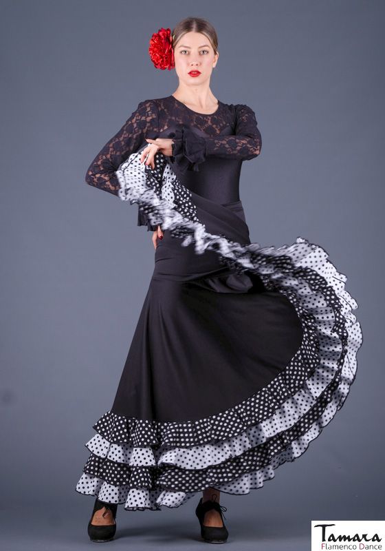 Falda flamenco Cordoba Lunares - Punto y koshivo