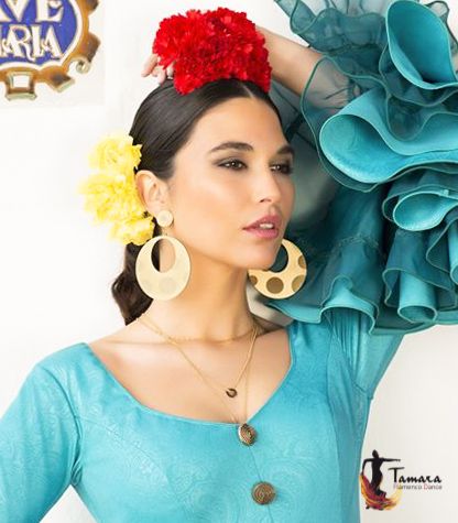 Pendiente Flamenca Premium - Carmen 8.5 cm