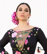 Pendiente Flamenca Premium - Constanza 9 cm