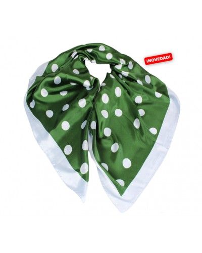 Fajin Adulto - Lunares Grandes Verde