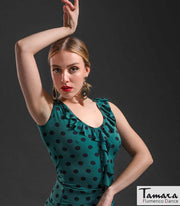 Camiseta Mariquilla - Punto elástico XXL Estampado floral rojo-fuxia