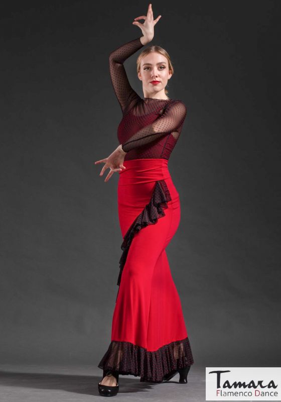 Falda flamenco Manuela - Tul y punto elástico