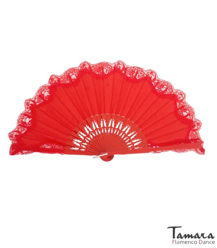 Abanico Pericón (23cm) - Encaje