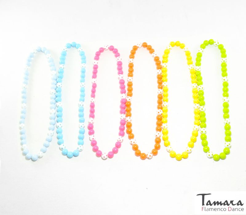 Collar Infantil Flamenca Lunares (0 a 5 años aprox)