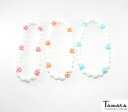 Collar Infantil Flamenca Lunares (0 a 5 años aprox) Naranja