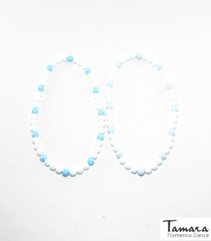 Collar Infantil Flamenca Lunares (0 a 5 años aprox) Naranja