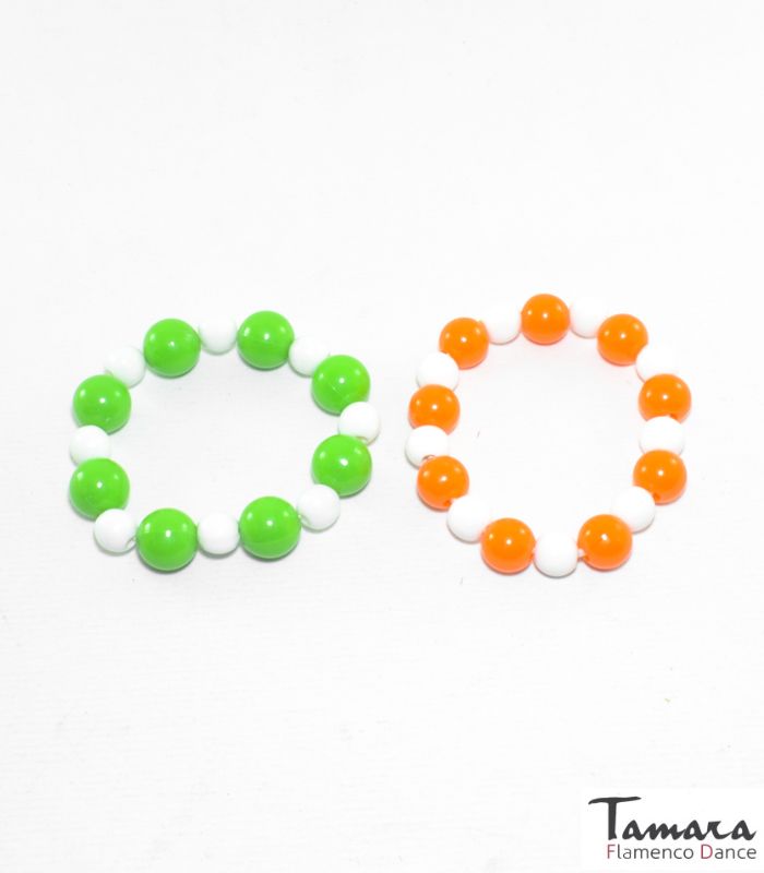 Pulsera flamenca bolas infantil