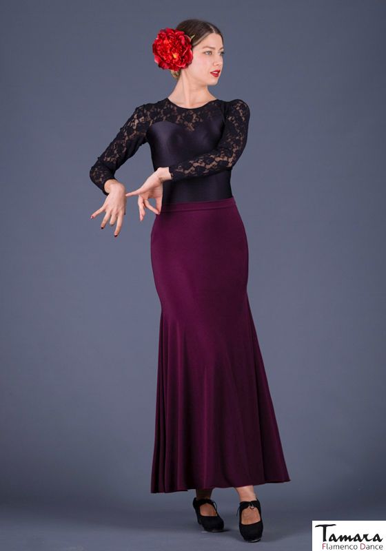 Falda flamenco Rondeña - Viscosa Cardenal