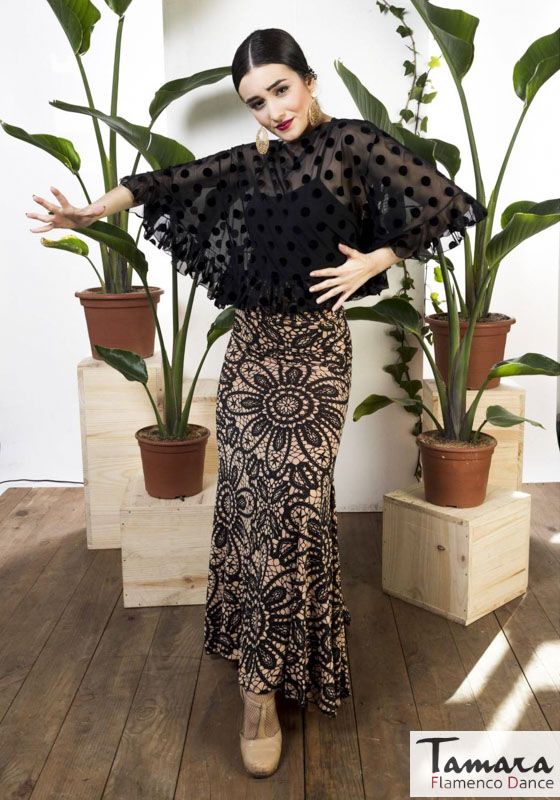 Falda flamenco Alana - Punto elástico