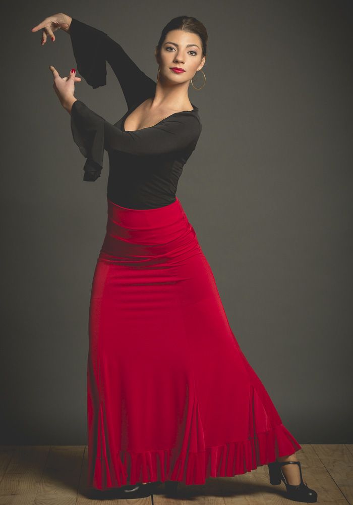 Falda flamenco Velilla - Punto elástico