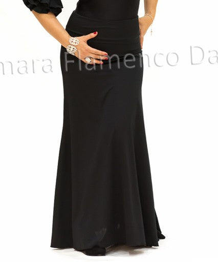 Falda flamenco Almería con lunares niña - Viscosa (falda-vestido)