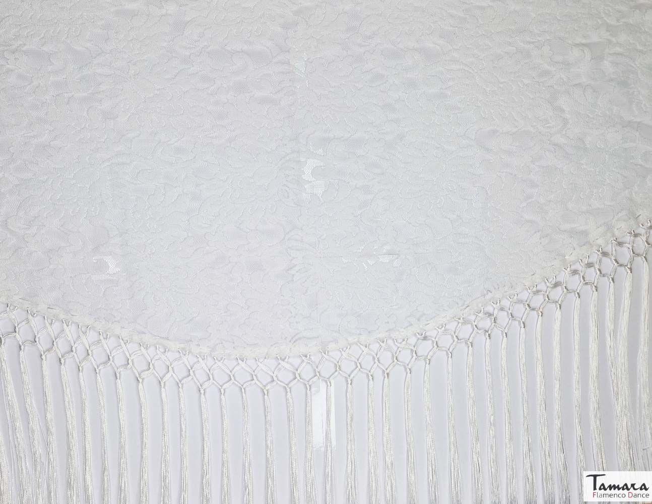 Mantoncillo Mujer - Encaje Blanco