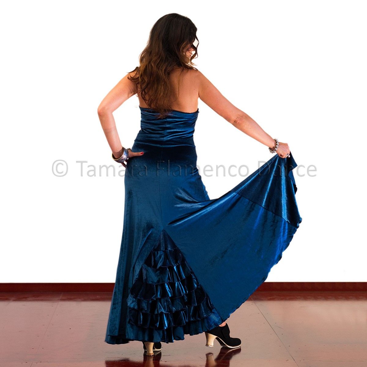 Almería - Terciopelo (falda-vestido)