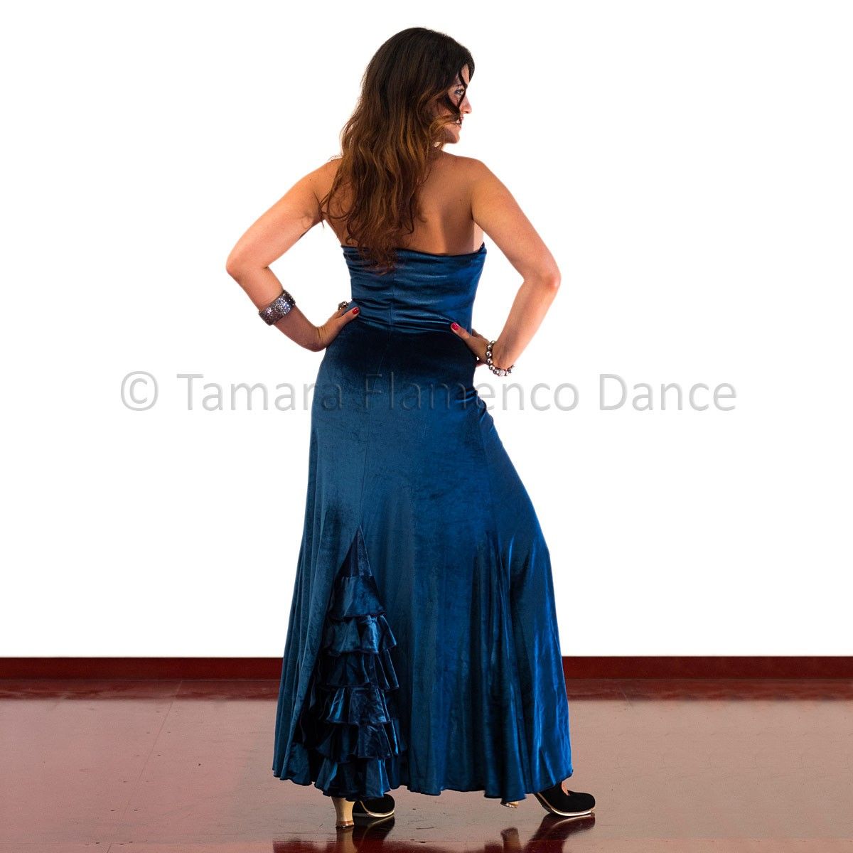 Almería - Terciopelo (falda-vestido)