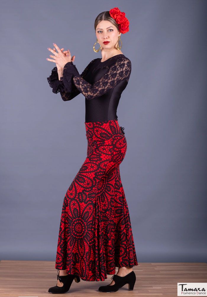Falda flamenco Alejandra - Punto elástico
